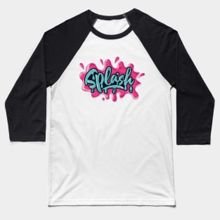 Splash Water Baseball T-Shirt